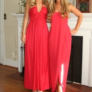 Bright Red Prom Dress
